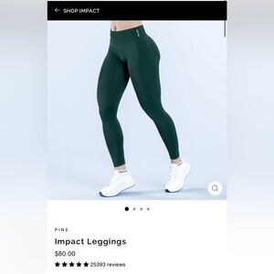 DFYNE Impact Leggings - Pine L
